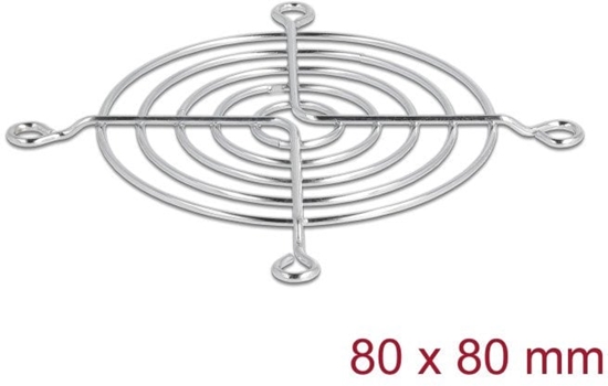 Picture of Delock Fan Grill 80 x 80 mm silver