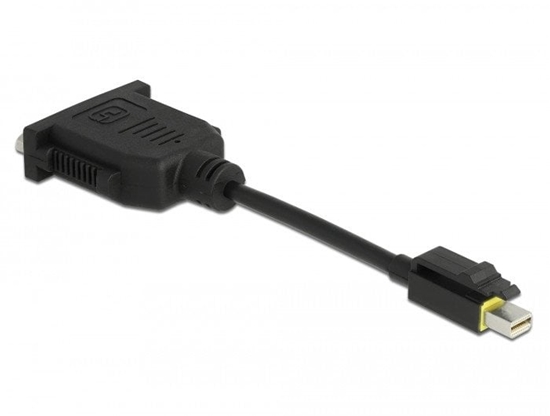 Picture of Delock Mini DisplayPort 1.1 to DVI adapter with latch passive