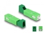 Picture of Delock Optical Fiber Hybrid Coupler SC Simplex male to LC Simplex female green