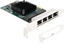 Picture of Delock PCI Express x4 Network Card Gigabit LAN 4 x RJ45 BCM