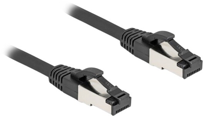 Attēls no Delock RJ45 Network Cable Cat.8.1 S/FTP 0.25 m up to 40 Gbps black