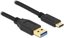 Attēls no Delock SuperSpeed USB (USB 3.2 Gen 2) Cable Type-A to USB Type-C™ 3 m