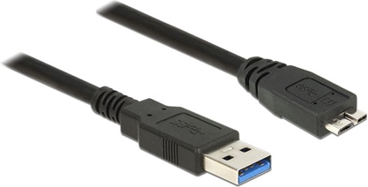 Изображение Delock USB 5 Gbps Cable Type-A male to Type Micro-B male 1.5 m black