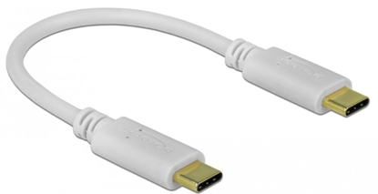 Attēls no Delock USB Type-C™ Charging Cable 15 cm PD 100 W with E-Marker