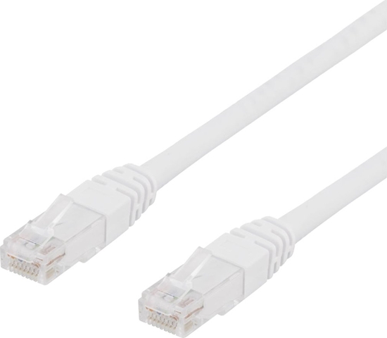 Изображение Deltaco Tinklo kabelis DELTACO U/UTP Cat6, 10m, baltas / TP-610V-K / R00210003