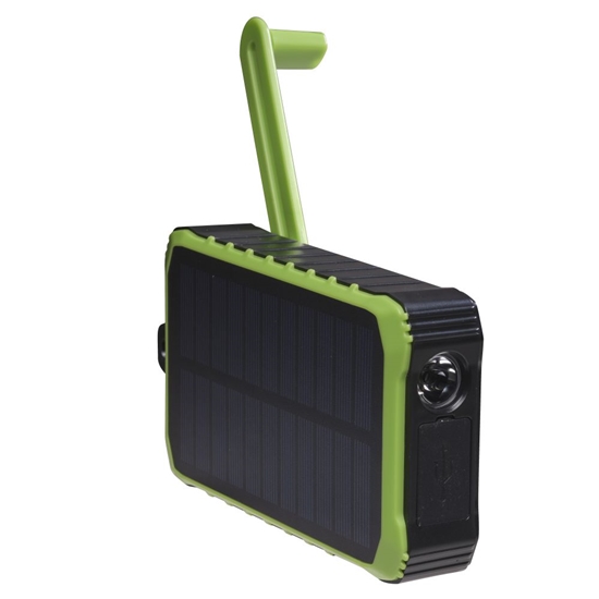 Picture of Denver Powerbank Solar PSO-10012 10000mAh +  Hand Crank Dynamo