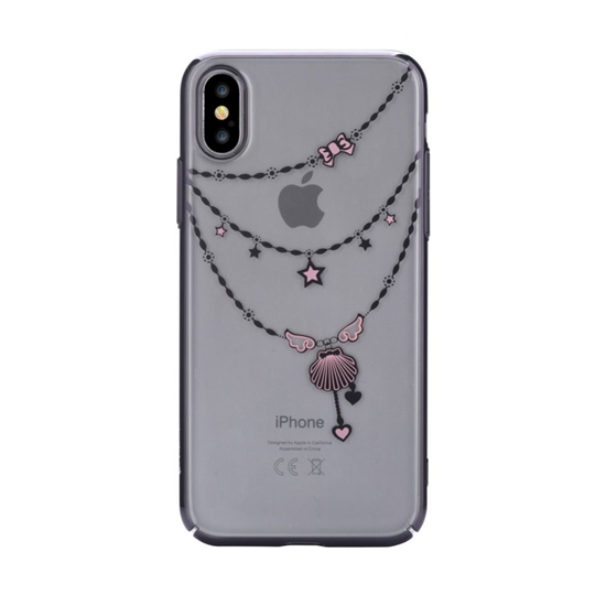 Изображение Devia Apple iPhone X Crystal Shell Case Black