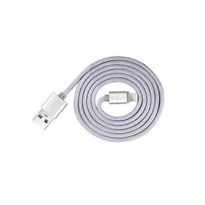 Attēls no Devia Fashion Series Cable for Lightning (MFi, 2.4A 1.2M) silver