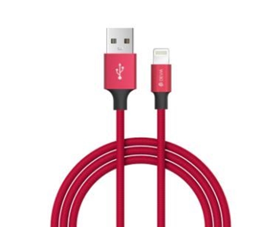 Изображение Devia Pheez series USB-C TO Lightning cable 1M red