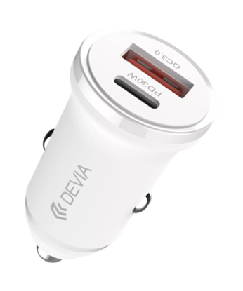Изображение Devia Smart Mini PD Car charger 30W