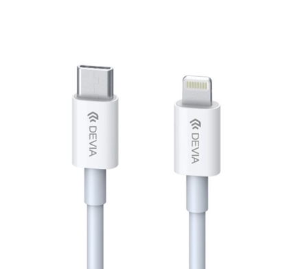 Изображение Devia Smart Series PD Cable for Tyep-C to Lightning (MFI) 18W white