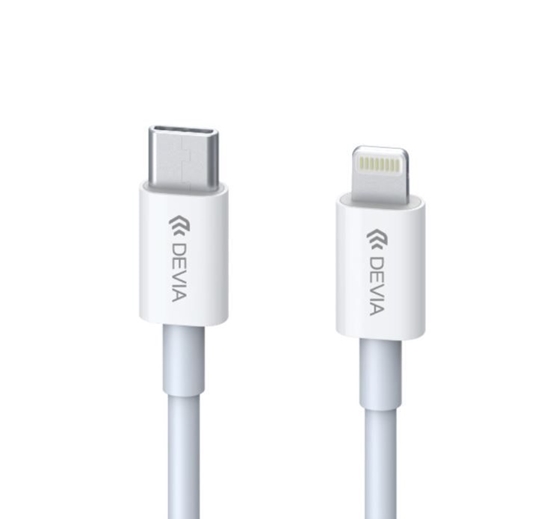 Picture of Devia Smart Series PD Cable for Tyep-C to Lightning (MFI) 18W white
