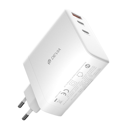 Attēls no Devia wall charger Extreme PD GaN 140W 2x USB-C 1x