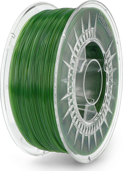 Picture of Devil Design Filament Devil Design PETG 1,75mm 1kg - Green Transparent}