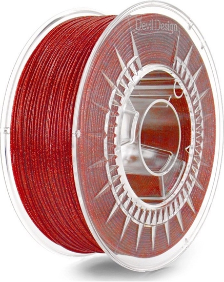 Picture of Devil Design Filament Devil Design PLA 1,75mm 1kg - Galaxy Red}