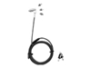 Picture of Dicota Universal Sec.Cable Lock,3Exchangeable,masterkeyed