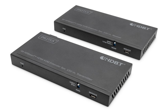 Picture of Digitus 4K HDBaseT? HDMI KVM Extender Set, 150 m