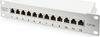 Picture of Digitus CAT 6A Patch Panel, shielded, 12-Port, 1HE, 10\", grey