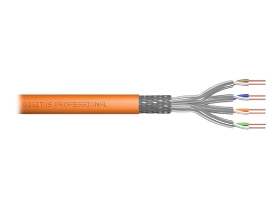 Изображение Digitus Cat.7 S/FTP installation cable, 500 m, duplex, Dca-s1a d1 a1