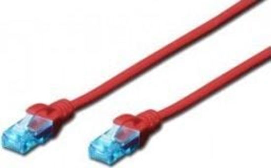 Picture of Digitus DIGITUS CAT 5e U-UTP patch cable PVC AWG 26/7 length 15m color red