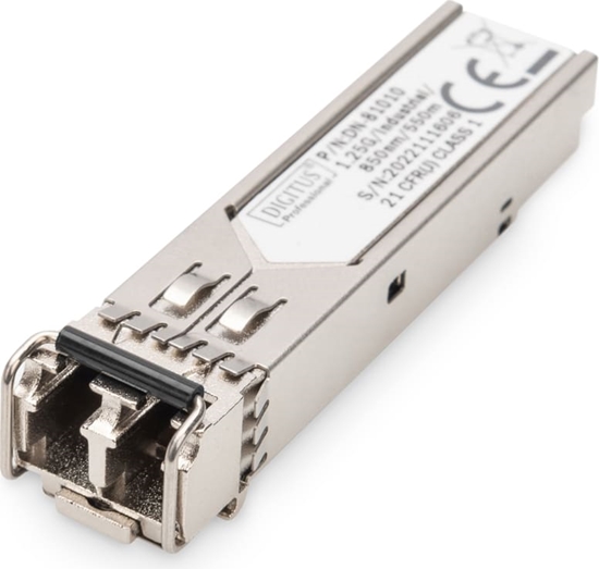 Picture of Digitus Industrial mini GBIC (SFP) Module, 1.25 Gbps, 0.55km