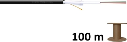 Изображение Digitus Kabel wiatowodowy uniwersalny DIGITUS ze zczem SC 24 w. SM 9/125, B2ca LSOH, 1500N, czarny