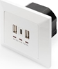 Picture of Digitus Socket with USB A & USB-C? Ports, flush mounted