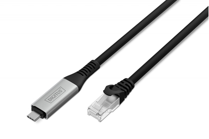 Изображение Digitus USB 3.2.RJ45 Ethernet Kabel S/FTP 10 m