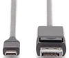 Picture of Digitus USB Type-C Gen 2 adapter / converter cable, Type-C to DP