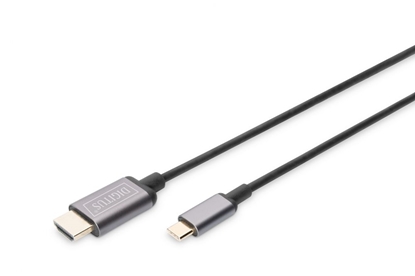 Изображение Digitus USB-C - HDMI Video Adapter Cable, UHD 4K / 30 Hz