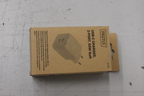 Изображение Digitus USB-C Charger, 2-port, 65W GaN | DAMAGED PACKAGING, UNPACKED