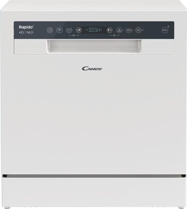 Attēls no Dishwasher | CP 8F9FFW | Free-standing | Width 55 cm | Number of place settings 8 | Number of programs 8 | Energy efficiency class F | Display | White