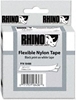 Picture of Dymo Rhino Flexible Nylon Tape 12 mm x 3,5 m black to white