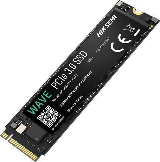 Изображение Dysk SSD HIKSEMI Wave P 512GB M.2 2280 PCI-E x4 Gen3 NVMe (HS-SSD-WAVE(P)(STD)/512G/PCIE3/WW)