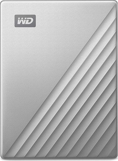 Picture of Dysk zewntrzny HDD WD My Passport Ultra for Mac 4TB Srebrny (WDBPMV0040BSL-WESN)