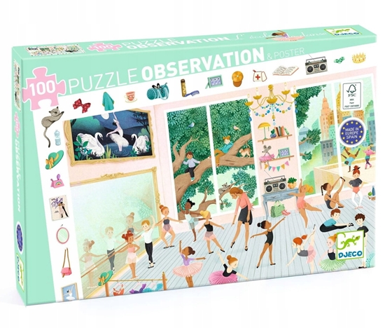 Picture of Djeco Dlion - Baleto mokykla (100 detali)