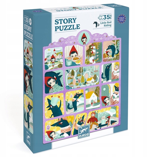 Picture of Djeco Dlion - Istorija - Raudonkepurait (35 vnt.)
