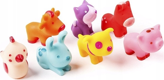 Изображение Djeco Gumowe zwierztka wiejskie Farma TROPO-FARM Djeco