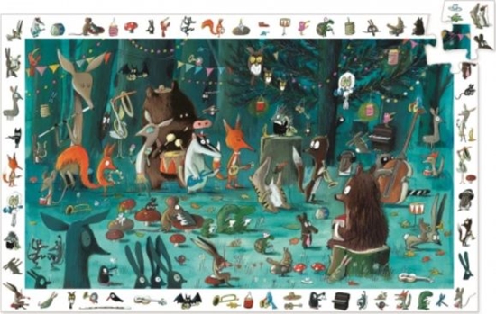 Picture of Djeco Orkiestra - puzzle obserwacyjne 35 elementów