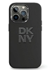 Picture of DKNY Apple iPhone 15 hardcase Liquid Silicone Metal Logo Black