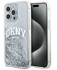 Picture of DKNY Apple iPhone 15 Pro 6.1 hardcase Liquid Glitter Big Logo Black