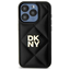 Picture of DKNY DKHCP15MPQDSLK iPhone 15 Plus 6.7" black/black Quilted Stack Logo
