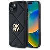 Picture of DKNY DKNY DKHCP15MPQDSLK iPhone 15 Plus 6.7" black/black Quilted Stack Logo