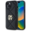 Изображение DKNY DKNY DKHCP15SPQDSLK iPhone 15 6.1" black/black Quilted Stack Logo