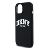 Picture of DKNY DKNY Liquid Silicone White Printed Logo MagSafe - Etui iPhone 11 (czarny)