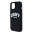 Изображение DKNY DKNY Liquid Silicone White Printed Logo MagSafe - Etui iPhone 11 (czarny)