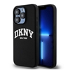 Picture of DKNY DKNY Liquid Silicone White Printed Logo MagSafe - Etui iPhone 15 Pro (czarny)