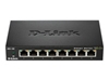 Picture of D-Link DGS-108/E 8-Port unmanaged Gigabit Switch