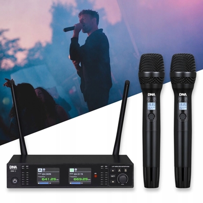 Picture of DNA XMIC 2 zestaw bezprzewodowy 2x mikrofon dorcz