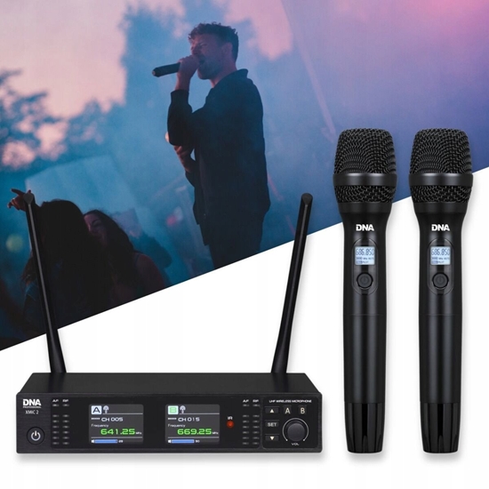 Picture of DNA XMIC 2 zestaw bezprzewodowy 2x mikrofon dorcz